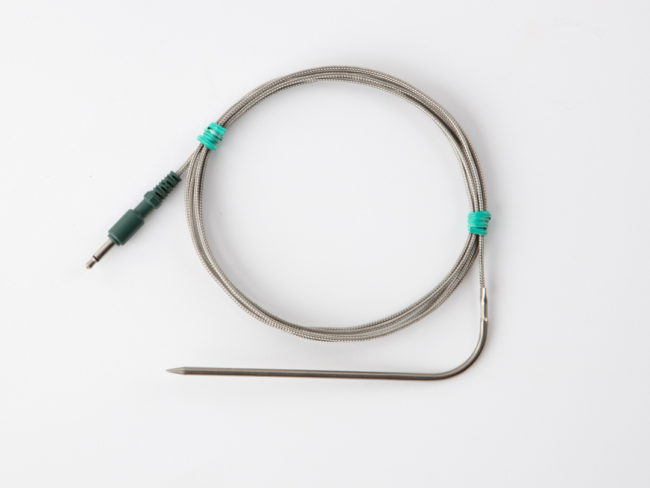 Flame Boss High Temperature Green Meat Probe with straight plug