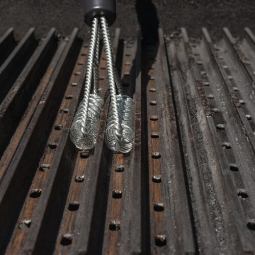 Grill brush for stainless steel grates hotsell